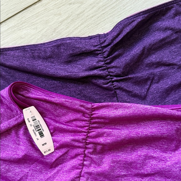 NWT Victoria’s Secret Purple and Dark Purple Women's Boy Shorts - Picture 3 of 3
